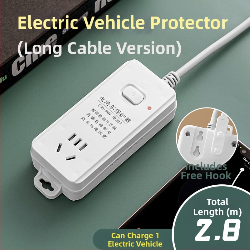 EV uzlādes aizsardzība ar āķi, novērš pārlādēšanu, automātiskā izslēgšana un taimeris kontaktligzdā; jauns nacionālais standarts, Sky Rabbit zīmols, CCC sertifikācija; piemērots mājsaimniecībai un EV uzlādei; tips: vadu pieslēguma kontaktligzda