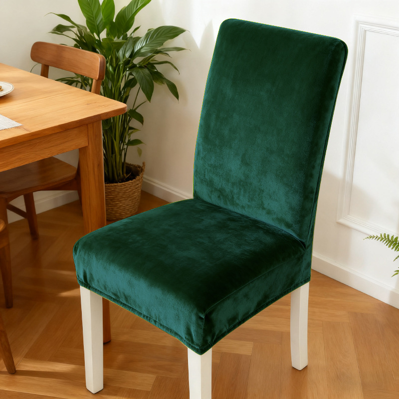 Navlaka za Parsons stolicu, poliester, protuklizna, otporna na habanje, otporna na prašinu, otpornost na visoke temperature, moderni minimalistički stil, jednobojni uzorak, pravokutni oblik