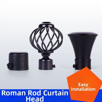 Užuolaidų lazdelės kamštelis, geležis, pakabinimo tipas, šiuolaikinio minimalistinio stiliaus, prekinis ženklas Reputation