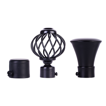 Užuolaidų lazdelės kamštelis, geležis, pakabinimo tipas, šiuolaikinio minimalistinio stiliaus, prekinis ženklas Reputation