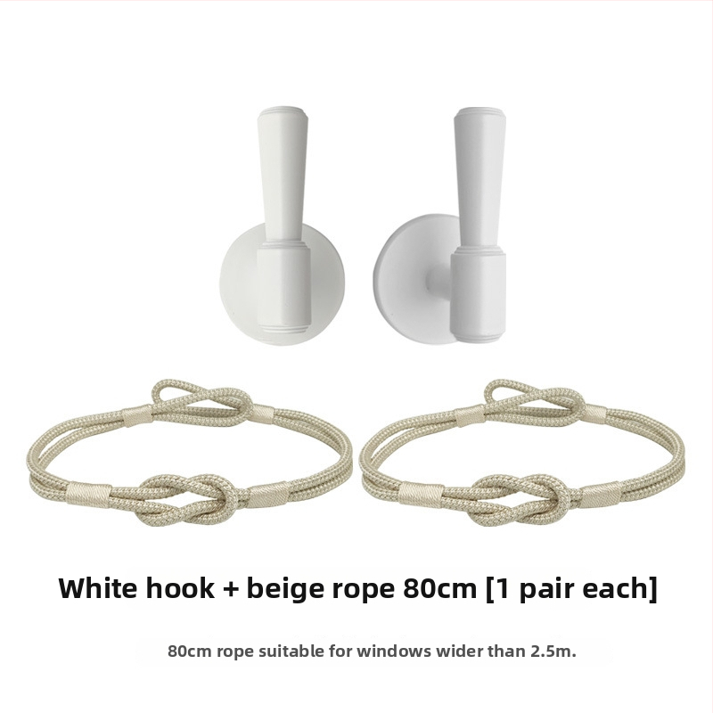 Fali függönycsipeszek furás nélkül, pántokkal, otthoni használatra, sokoldalú függöny-tároló horogok, falikampók és akasztó golyók, pár • Márka: Other; Anyag: Textil; Stílus: Egyszerű és modern