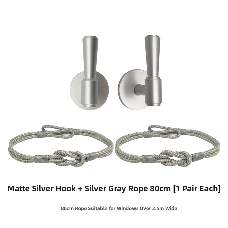 Fali függönycsipeszek furás nélkül, pántokkal, otthoni használatra, sokoldalú függöny-tároló horogok, falikampók és akasztó golyók, pár • Márka: Other; Anyag: Textil; Stílus: Egyszerű és modern