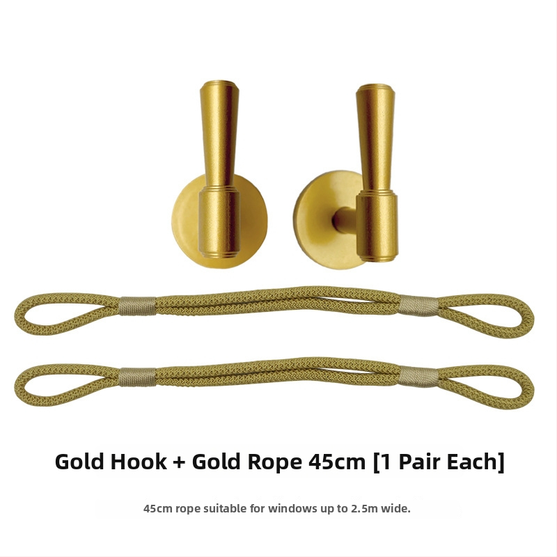 Fali függönycsipeszek furás nélkül, pántokkal, otthoni használatra, sokoldalú függöny-tároló horogok, falikampók és akasztó golyók, pár • Márka: Other; Anyag: Textil; Stílus: Egyszerű és modern