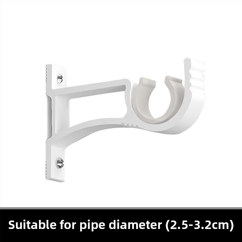 Užuolaidų lazda lipniu montavimu, teleskopinė, be gręžimo – romos lazdelės laikiklis ir atramos rėmo priedai