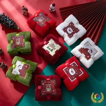 Poklon set ručnika - coral fleece, 32 komada, 50–80 g po ručniku, prilagodljivo