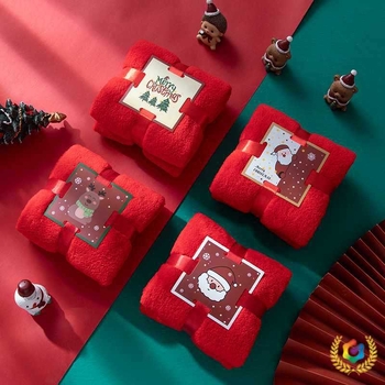 Poklon set ručnika - coral fleece, 32 komada, 50–80 g po ručniku, prilagodljivo