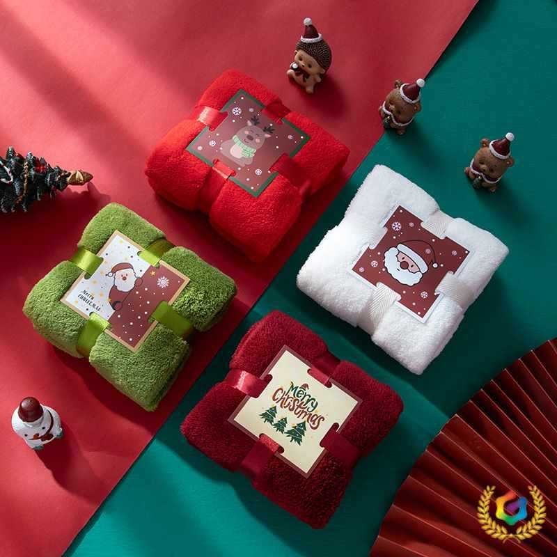 Poklon set ručnika - coral fleece, 32 komada, 50–80 g po ručniku, prilagodljivo