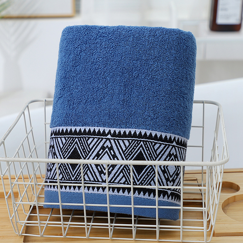 Pamukani ručnik za lice, 100% pamuk, jacquard i običan način tkanja, 80-100 g, mogućnost prilagođavanja obrade