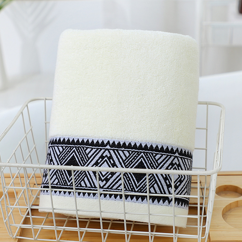 Pamukani ručnik za lice, 100% pamuk, jacquard i običan način tkanja, 80-100 g, mogućnost prilagođavanja obrade