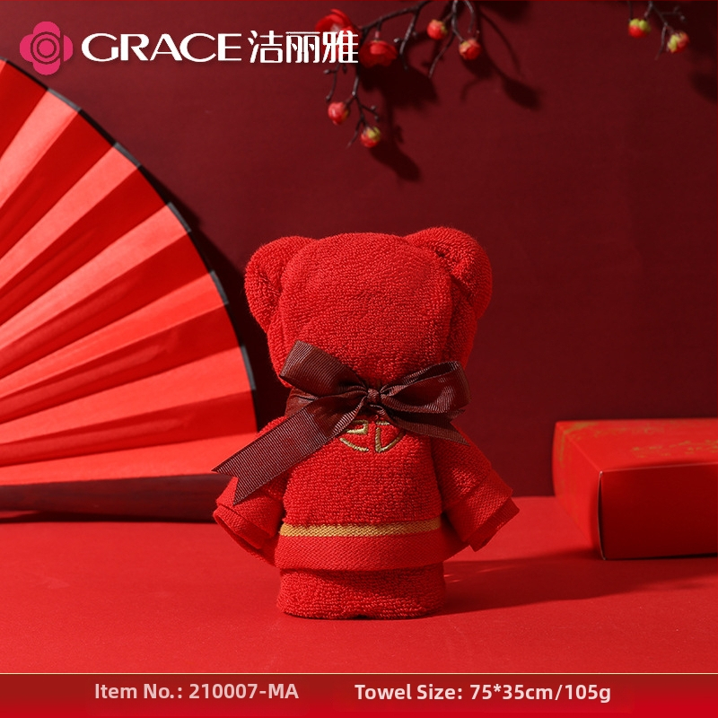 Lokio rankšluostis dovanų dėžutėje — 100% medvilnė, 120 g, individualus logotipas