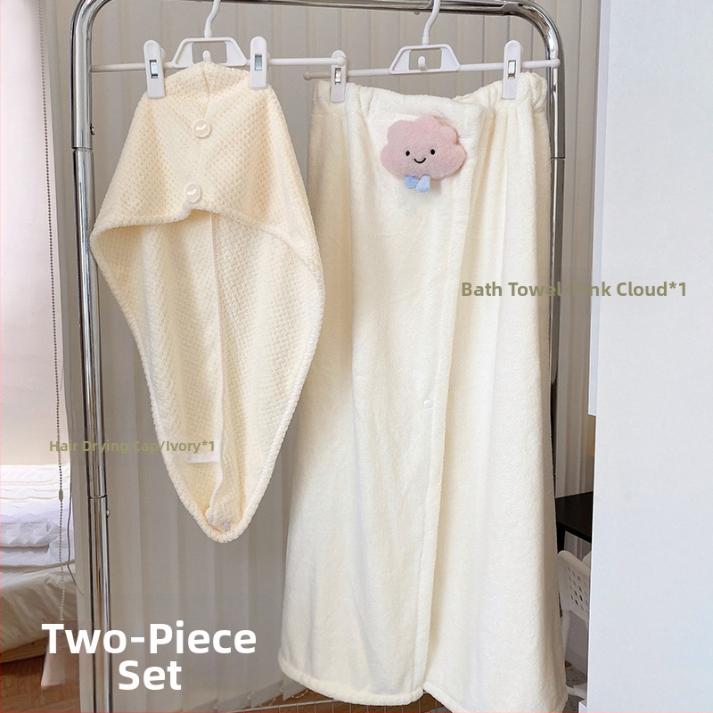 Medvilninis chalatas su krūtinės apsivynimu – greitas džiūvimas, unisex, sugeriantis, skirta rudens naudojimui