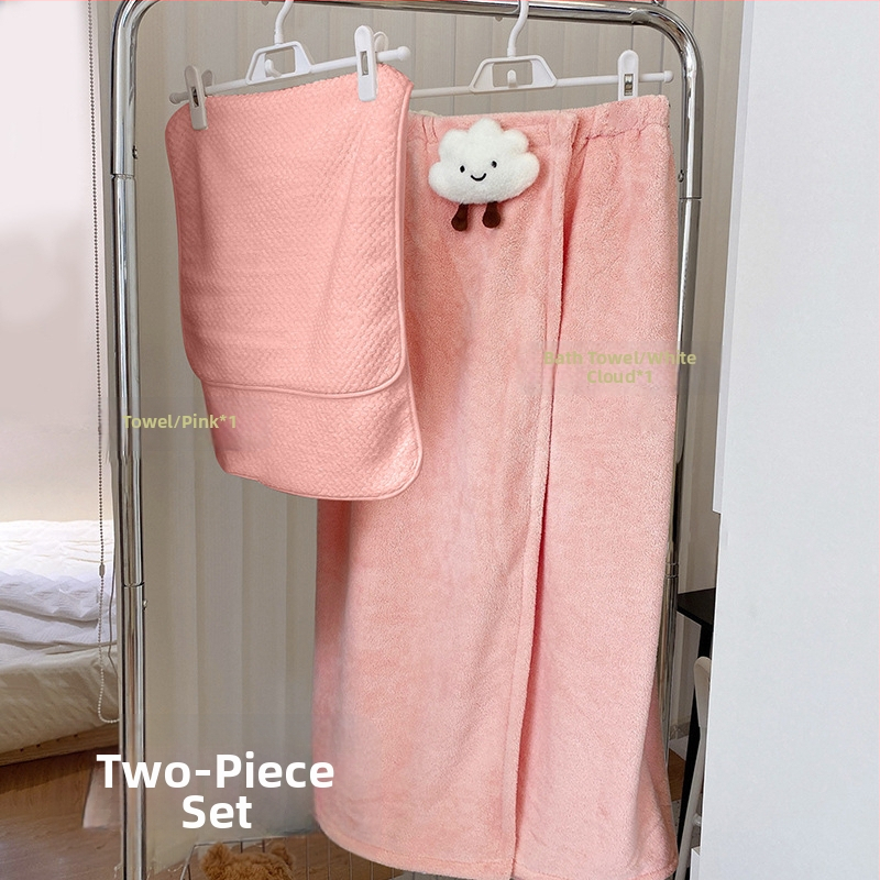 Medvilninis chalatas su krūtinės apsivynimu – greitas džiūvimas, unisex, sugeriantis, skirta rudens naudojimui