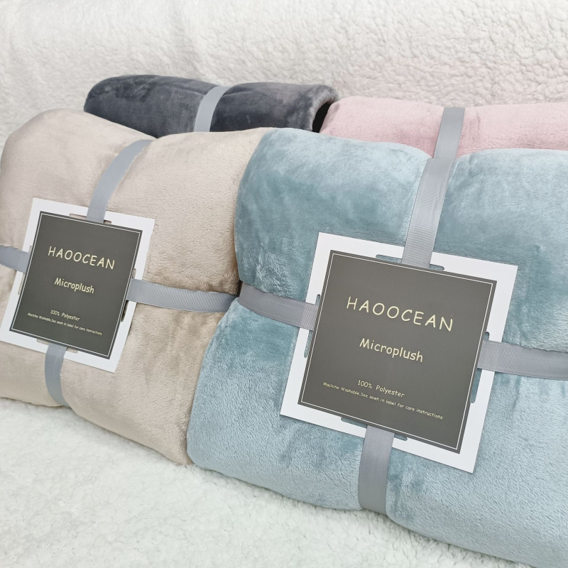 Lagana flanel deka za ljeto, jednolika veličina, tanka deka za odmor u uredu uz klima uređaj, koral fleece materijal