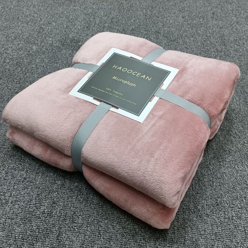 Lagana flanel deka za ljeto, jednolika veličina, tanka deka za odmor u uredu uz klima uređaj, koral fleece materijal