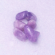 Set kristalnih perlica za DIY perforirane privjeske — Purple Rhyme, u PP vrećicama