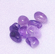 Set kristalnih perlica za DIY perforirane privjeske — Purple Rhyme, u PP vrećicama