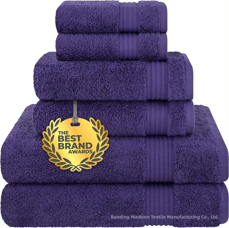 Pamut törölköző vastag, nedvszívó, 440 g, 32s szálak, sima szövés, testreszabható