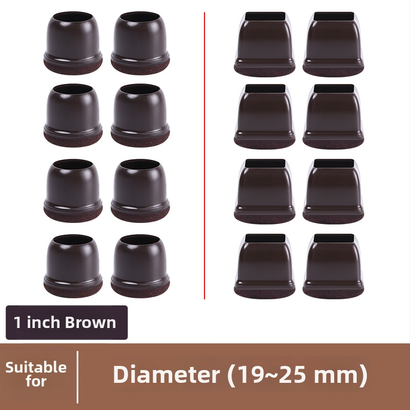 Kerek lábvédők székek és asztalok lábaira, zajcsökkentő, kopásálló, TPE anyagú, modern minimalista stílus