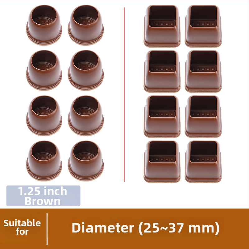 Kerek lábvédők székek és asztalok lábaira, zajcsökkentő, kopásálló, TPE anyagú, modern minimalista stílus