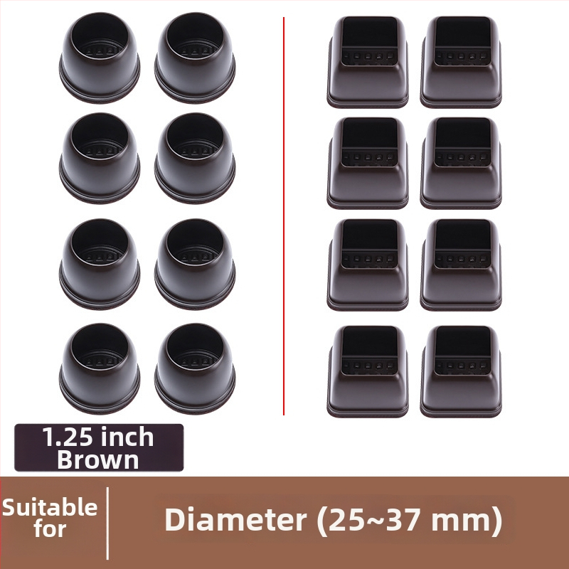 Kerek lábvédők székek és asztalok lábaira, zajcsökkentő, kopásálló, TPE anyagú, modern minimalista stílus