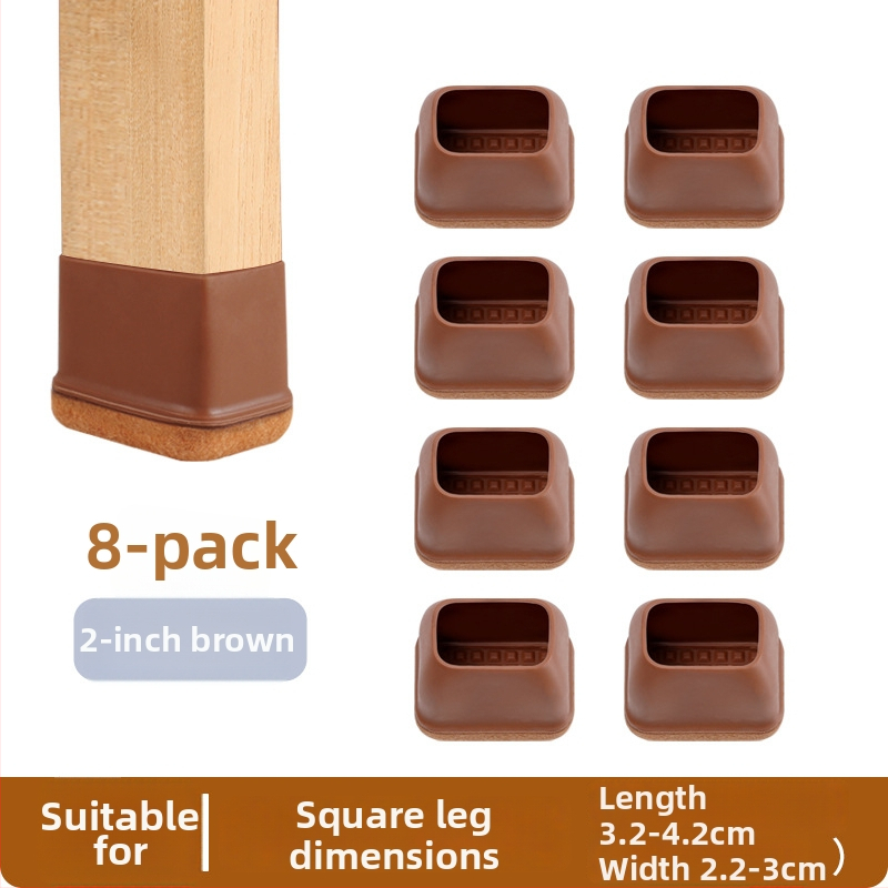 Kerek lábvédők székek és asztalok lábaira, zajcsökkentő, kopásálló, TPE anyagú, modern minimalista stílus