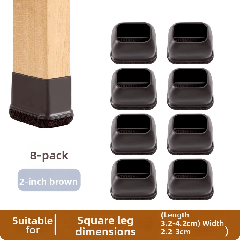 Kerek lábvédők székek és asztalok lábaira, zajcsökkentő, kopásálló, TPE anyagú, modern minimalista stílus