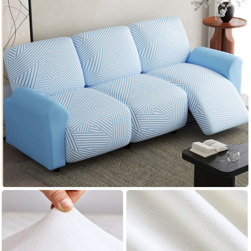 Kanapévédő huzat – Teljes körű védelem, csúszásmentes, ellenálló a macska karmolásával szemben, könnyed luxus érzet, magas minőség; Anyag: Silver Fox Velvet; Márka: So Lai; Alkalmas moduláris kanapéra; Mintázat: csíkok, rács, nyomtatott, kör; Stílus: könny