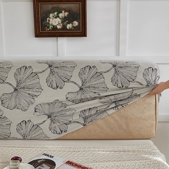 Navlaka za noćni pano kreveta, jacquard baršun, univerzalna prilagodljivost, zaštita naslona, zaštita od prašine, Wan'erfang, Ins stil