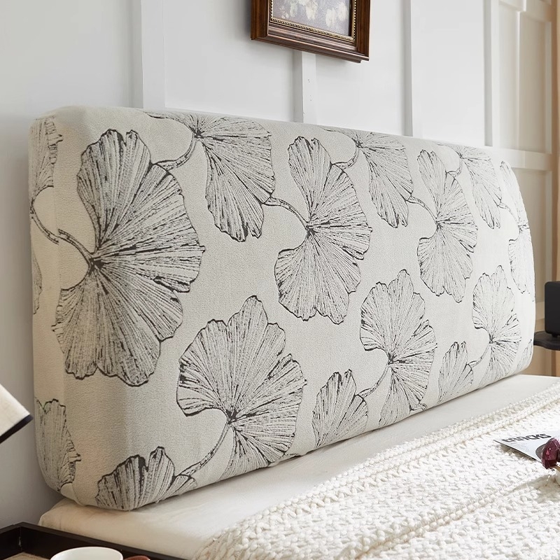 Navlaka za noćni pano kreveta, jacquard baršun, univerzalna prilagodljivost, zaštita naslona, zaštita od prašine, Wan'erfang, Ins stil