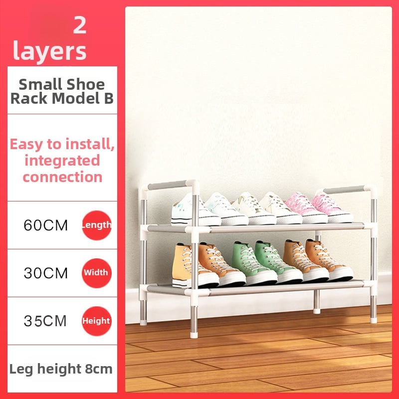 Batų stovas, metalinis, modulinis nuo dviejų iki septynių sluoksnių, modelis XXJ, prekės ženklas Yaruifan, šiuolaikiško minimalistinio stiliaus