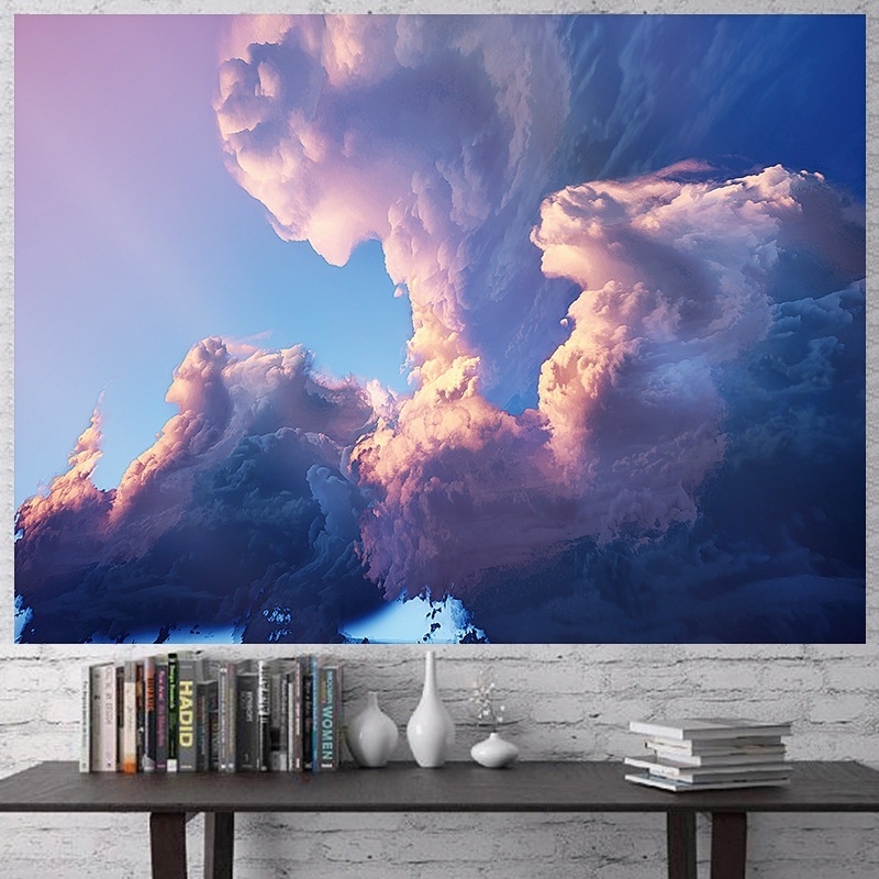 Гобелен с ангелски крила – плюшена тъкан, найлон 30–40% като основен компонент, 30–40% като подкомпонент, модел: Карикатури/Аниме