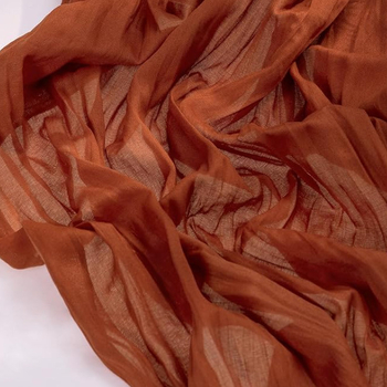 Stolni runner s teksturom cheesecloth, 70% poliester, skandinavski stil, za dnevni boravak ili restoran