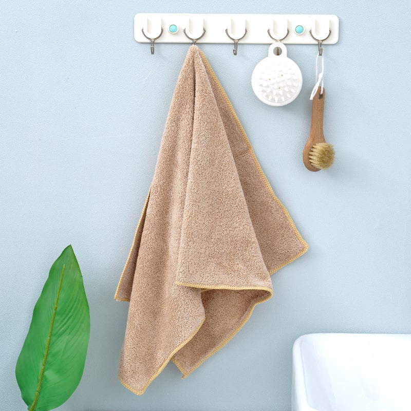 Kupaonski i plažni ručnik, coral fleece, upijajući i brzo sušenje, 100D, 80% poliester + 20% poliamid, 200–300 g, prilagođavanje dostupno