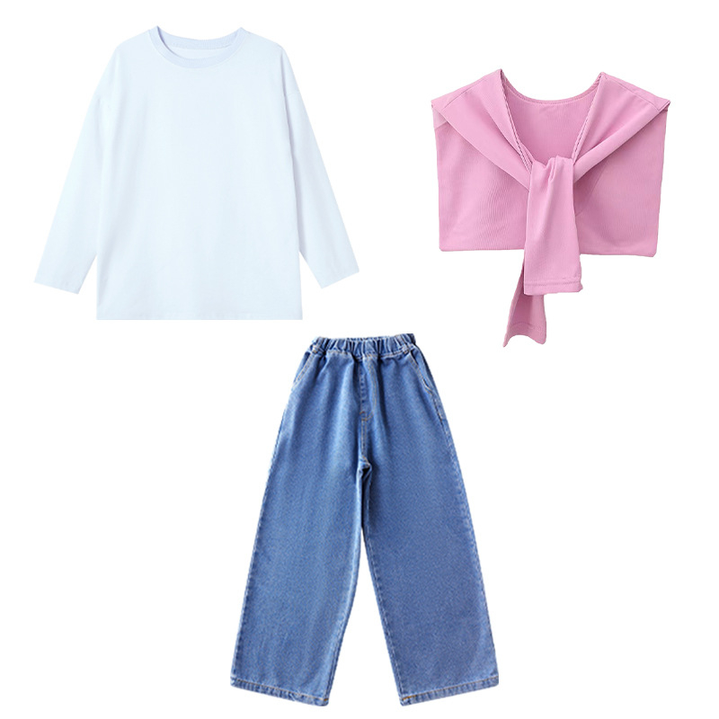 Vaikų hiphopo pasirodymo apranga, 100% medvilnė, rudens sezonui, vaikams nuo 8 metų