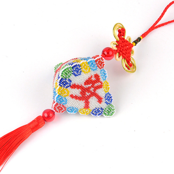 Kit za križićno šivanje s perlicama na platnu 14CT, plastična ploča, uzorak svečano, brend Green phoenix