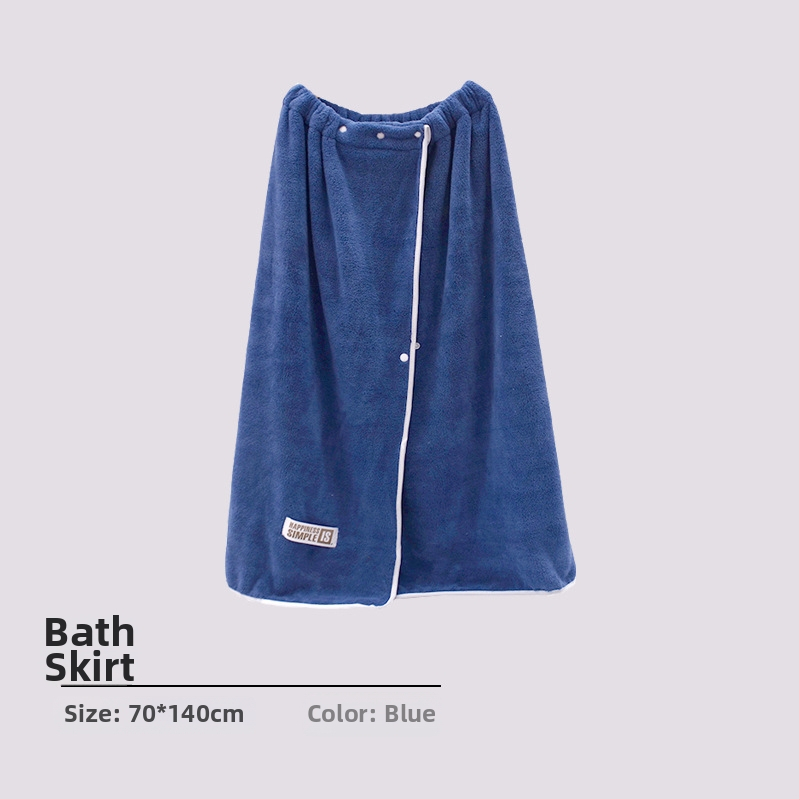 Suaugusiųjų moterų koralinis fliso chalatas, sagties užsegimas, dėvimas kaip rankšluostis, greitai džiūstanti plaukų kepurė