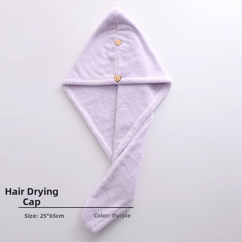 Suaugusiųjų moterų koralinis fliso chalatas, sagties užsegimas, dėvimas kaip rankšluostis, greitai džiūstanti plaukų kepurė