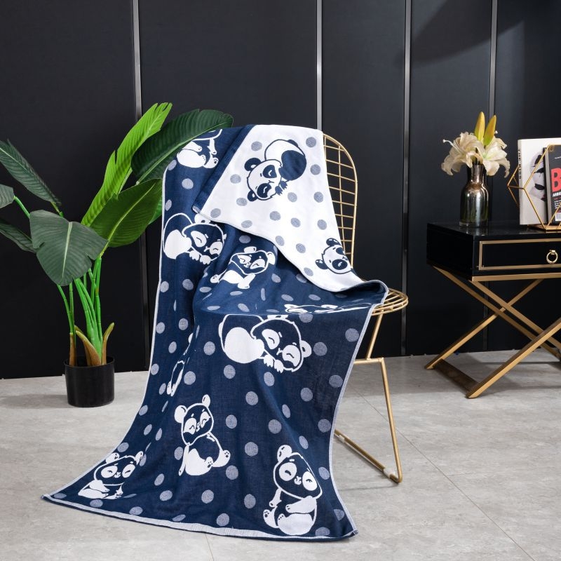 Mikrovlaknasti ručnik za kupanje i plažu, ravno tkanje (plain weave), 21s vlakno, težina 140–170 g