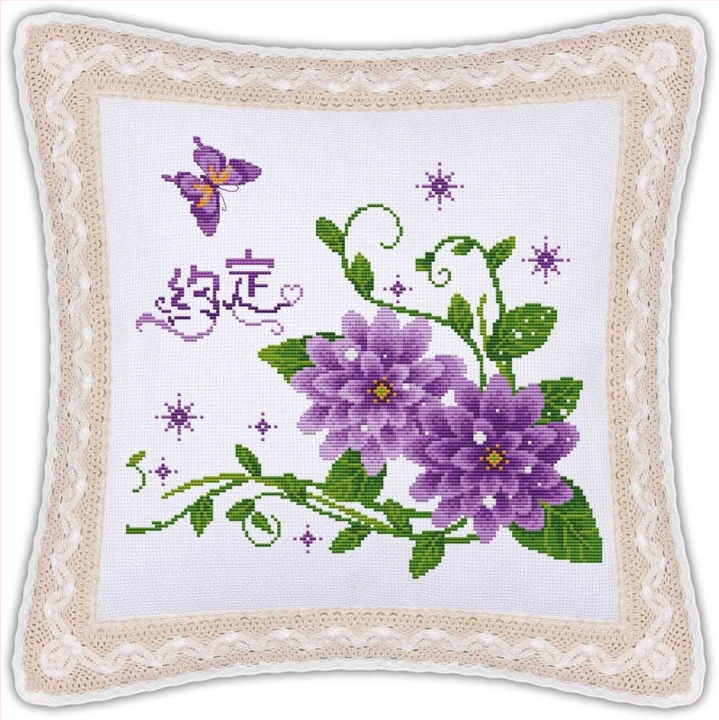 Krusta šuvju spilvens – komplekts ar kokvilnas šuvumu, karikatūras raksts, dzīvojamajai istabai, guļamistabai un studiju telpai