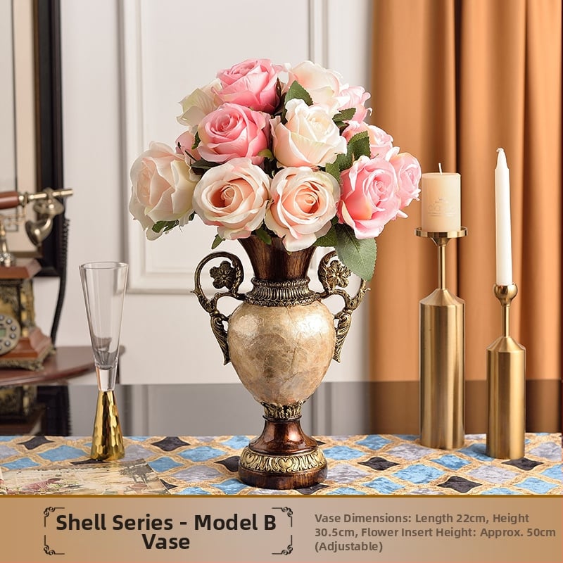 Europos stiliaus dervos vaisių lėkštė dekoratyvinis rinkinys su servetėlių dėžute, galimybė pritaikyti