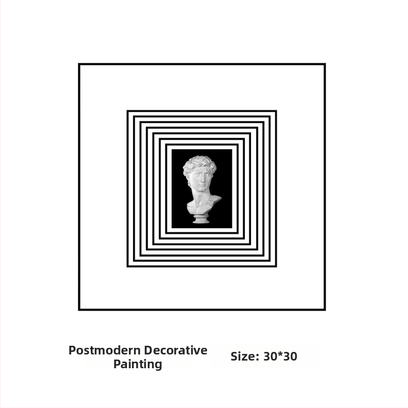 Kerámia absztrakt geometriai figura szobor – egyszerű, modern stílusban, Craftsman Thirteen márkával (Készítő kód 553186337)