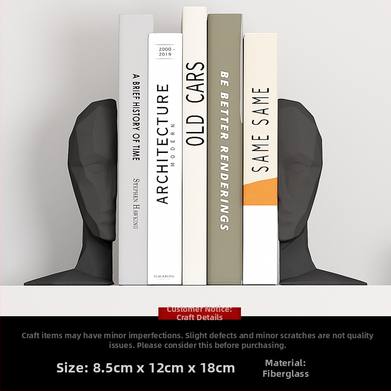 Kerámia absztrakt geometriai figura szobor – egyszerű, modern stílusban, Craftsman Thirteen márkával (Készítő kód 553186337)