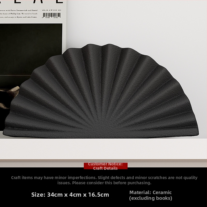 Kerámia absztrakt geometriai figura szobor – egyszerű, modern stílusban, Craftsman Thirteen márkával (Készítő kód 553186337)