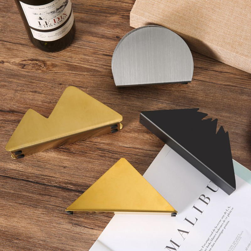 Държач за салфетки от неръждаема стомана, матирана повърхност, модерен стил, вертикален държач за салфетки, с възможност за персонализация