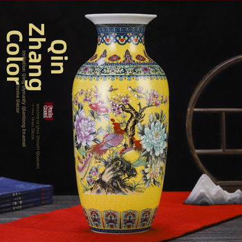 Keramická váza, čínskeho štýlu