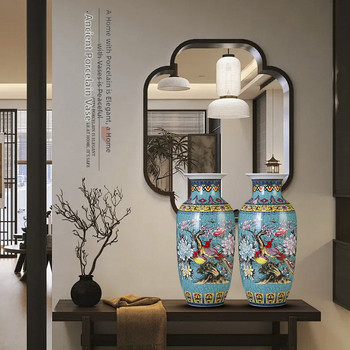 Keramická váza, čínskeho štýlu