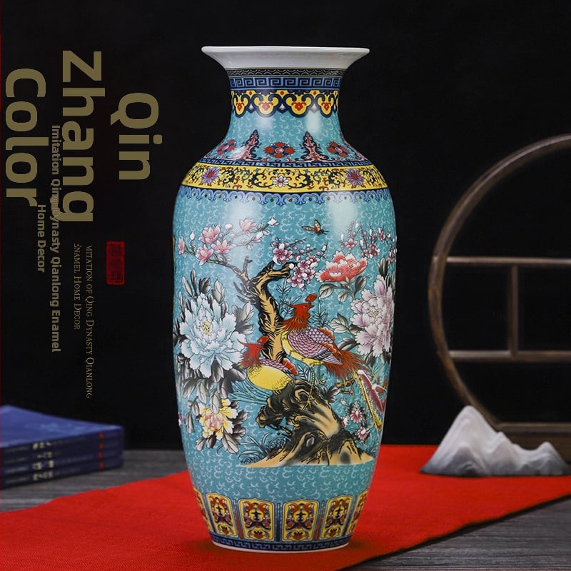 Keramická váza, čínskeho štýlu