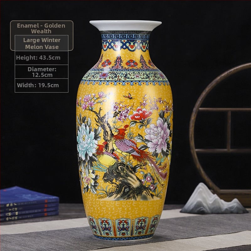 Keramická váza, čínskeho štýlu