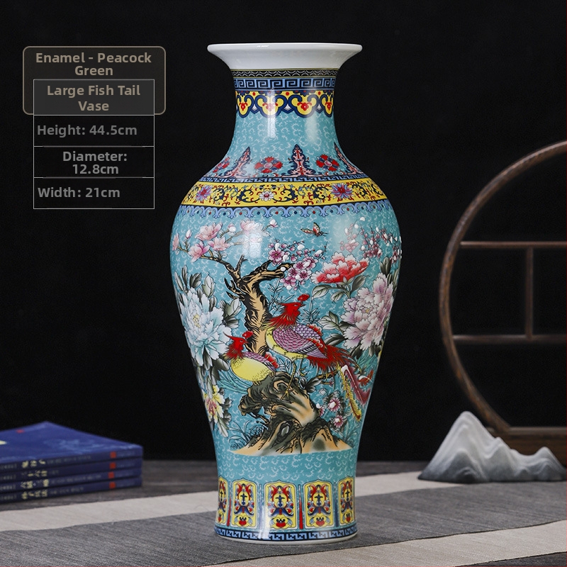 Keramická váza, čínskeho štýlu