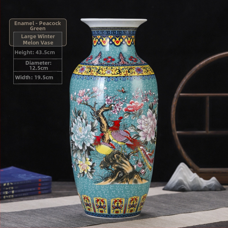 Keramická váza, čínskeho štýlu